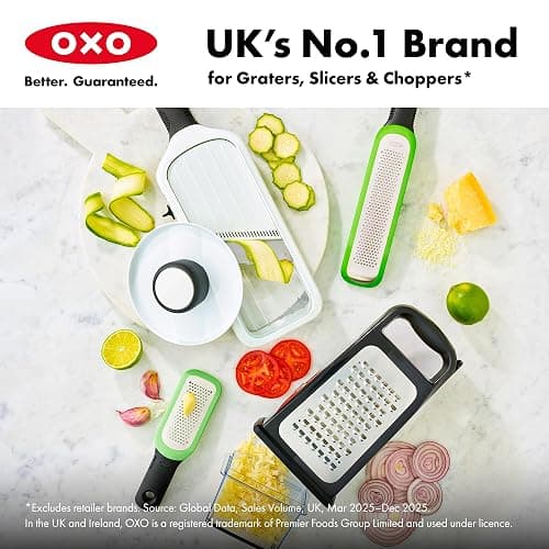 OXO 11122600 Good Grips Vegetable Chopper With Easy-Pour Opening, White, 10.7 x 26.2 x 16.5 cm thumbnail 8