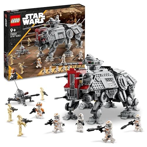 LEGO Star Wars 75337 AT-TE Walker Building Toy with 3 212th Clone Trooper Minifigures, plus Dwarf Spider & Battle Droid Figures - Gift for 9+ Year Old Boys & Revenge of the Sith Fans - Image 1