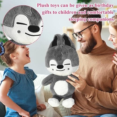 Homgo Skz Plüschpuppe, 50 cm, weiche SKZ-Plüschfigur, dekoratives Sammlerstück, niedliche Plüsch-Spielzeug-Kollektionen für Stay Fans thumbnail 6