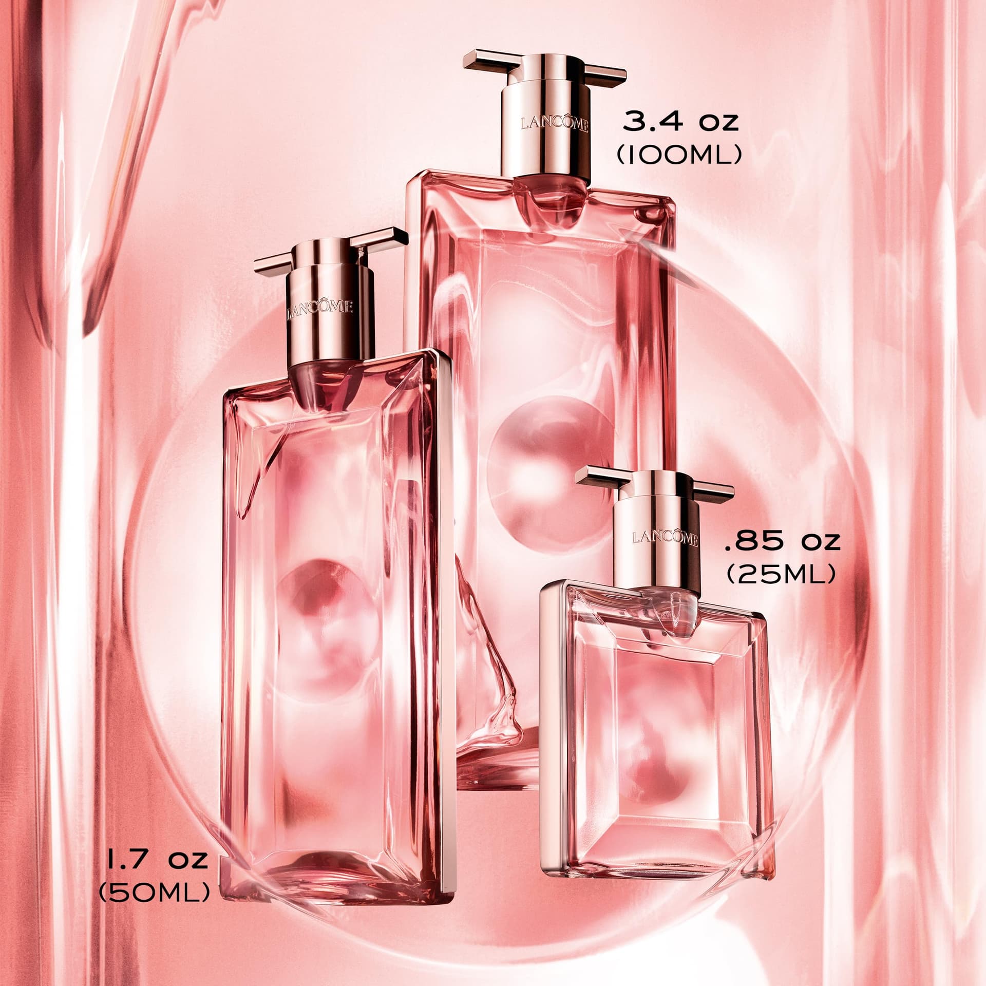 Lancôme Perfume Feminino Idôle Eau de Parfum - Fragrância de Chipre Floral com Rosas Centifolia, Damascena e Jasmim, Frescas e florais, Feminino e autêntico thumbnail 4