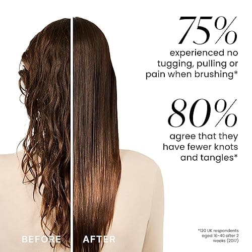 Tangle Teezer Ultimate Detangler Brush for Wet & Dry Hair, Eliminates Knots & Reduces Breakage for All Hair Types, Amazon Exclusive Apricot thumbnail 7