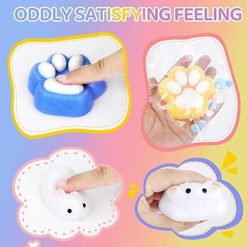 HECKLES DIY Taba Squishy Making Kit,18oz Squishy Molds Silicone,Liquid Silicone 1:1 AB Ratio Epoxy Resin Mix for Squishy Making, Mold Cat Claw, Hamster, Rabbit,Gifts for Any Occasion thumbnail 5