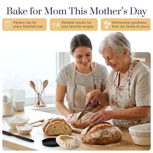 Mature Sourdough Starter Culture – 100+ Years Old Dehydrated Sourdough Starter Kit for Delicious Homemade Sourdough Bread – All-Natural and Healthy - Beginner Friendly, Fast reactivation and Expert Support thumbnail 6