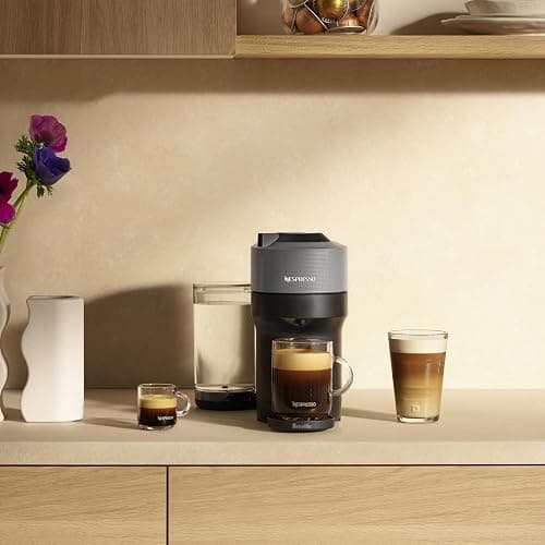 Nespresso Vertuo Pop+ Coffee and Espresso Maker by Breville, Dark Grey thumbnail 2