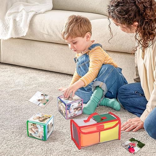 Godery DIY Education Playing Game Dice, Pocket Cubes for Teaching (Set of 2) thumbnail 2