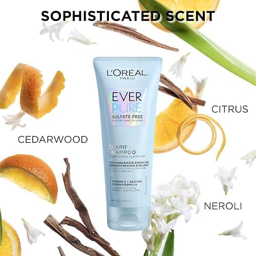 EverPure Sulfate-Free Clarify and Restore Clarifying, Vegan Shampoo for Hard Water Exposure and Build-Up, With Antioxydants, Vitamin C and Glycine, 200ml thumbnail 6