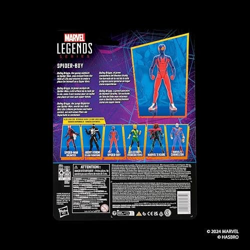 Marvel Legends Series Spider-Boy, Retro Comics Collectible 6-Inch Scale Action Figure | Marvel Legends Retro 6 Inch Action Figure Spider-Man Wave 5 - Spider-Boy thumbnail 10