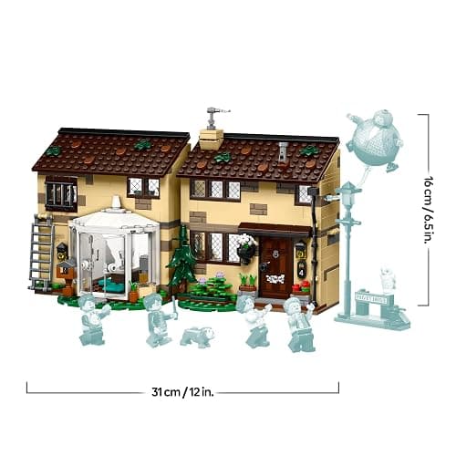 LEGO Harry Potter Privet Drive : La Visite De Tante Marge - Jouet Maison avec Intérieur Détaillé - 5 Minifigurines & Figurine de la Tante Gonflée - Cadeau Prisonnier d'Azkaban Garçon Dès 8 Ans 76451 thumbnail 3