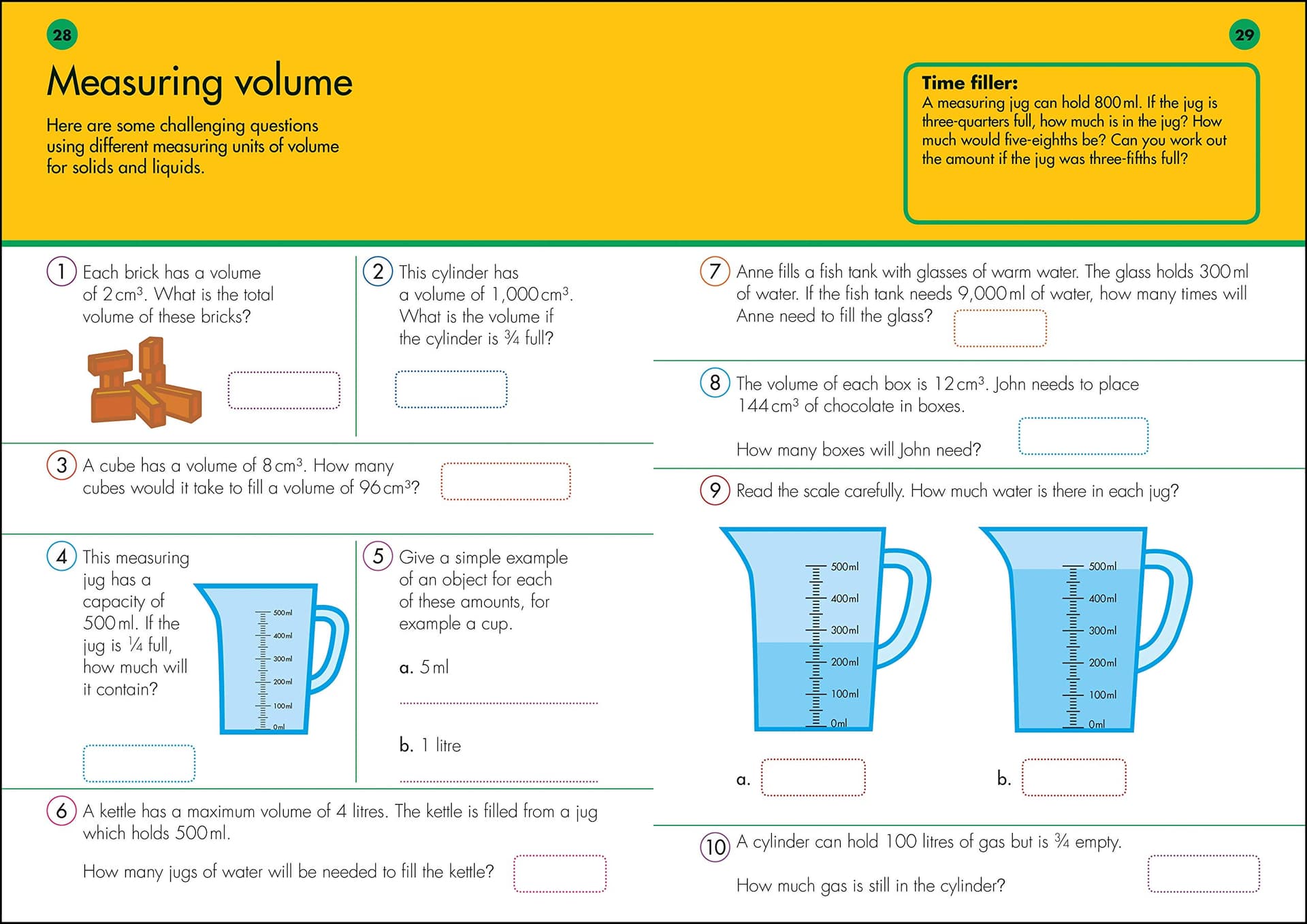 10 Minutes A Day Maths, Ages 9-11 (Key Stage 2): Supports the National Curriculum, Helps Develop Strong Maths Skills thumbnail 4