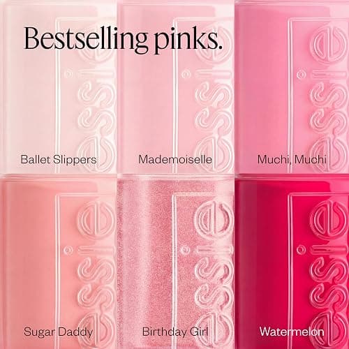essie Salon-Quality Nail Polish, 8-Free Vegan, Sheer Pale Pink, Ballet Slippers, 0.46 fl oz thumbnail 7