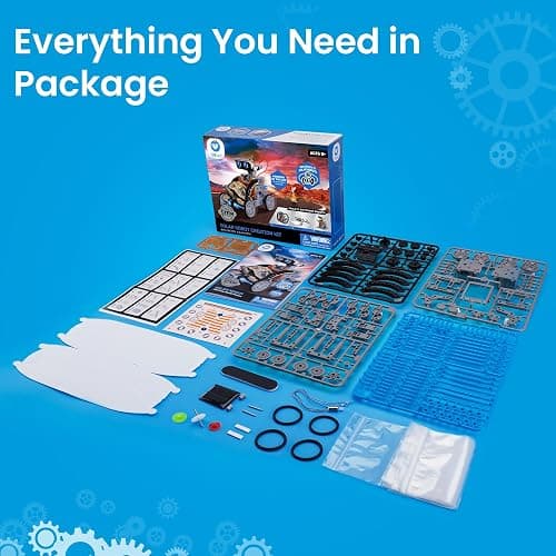 Sillbird 12-in-1 Solar Robot Building Kit STEM Gift for Boys Aged 8-13, DIY Science Educational Robotic Toys for Kids Teens Birthday, Powered by The Sun with 190 Pieces thumbnail 8