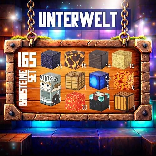 Silvadom Unterwelt Set mit 165 Teilen I Magnete zum Bauen für fantasievolle Kinderwelten I magnetische Bausteine Kinder I Magnetic Tiles & magnetsteine Kinder I Spielzeug ab 3 Jahre entdecken thumbnail 5