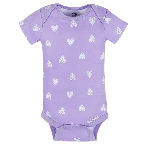 Onesies Brand Baby Girls' 8-pack Short Sleeve Mix & Match Bodysuits thumbnail 5