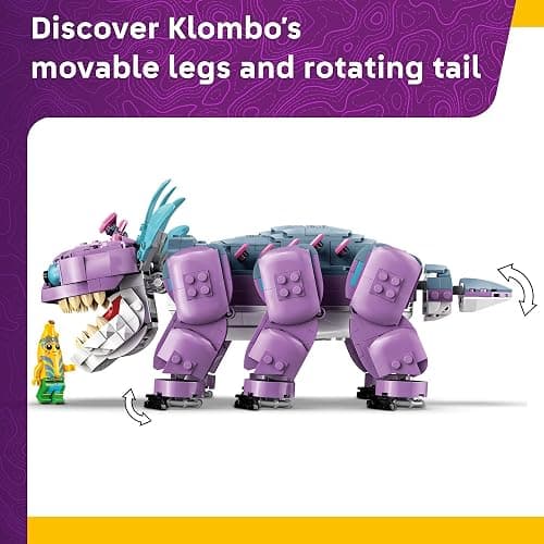 LEGO Fortnite Klombo Kids Toy - Fortnite Action Figure with Peely and Oro Minifigures - Pretend Play and Building Toy for Girls and Boys 10+ - Gift Idea for Birthdays and Gaming Fans - 77077 thumbnail 3