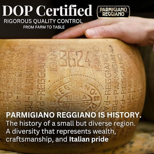 Parmesan Cheese Block 2 lb (approx.), Parmigiano Reggiano Cheese Top Grade-Italian Cheese DOP, Latteria Soresina, Imported from Italy thumbnail 7