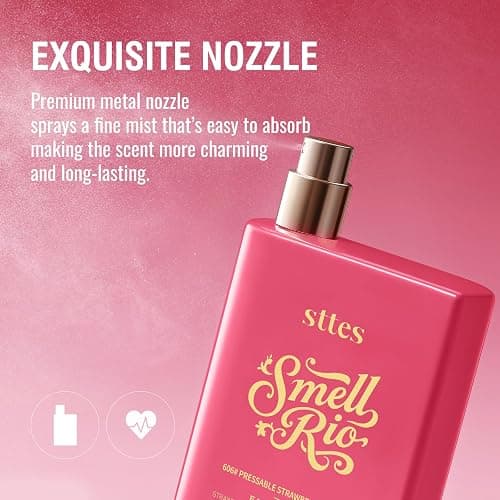 Sttes Perfume 606# (Pressable Strawberry Gummies) – Eau de Parfum 100ml (3.4 fl oz) – Strawberry, marshmallow, Fruit Gummies, Vanilla thumbnail 4
