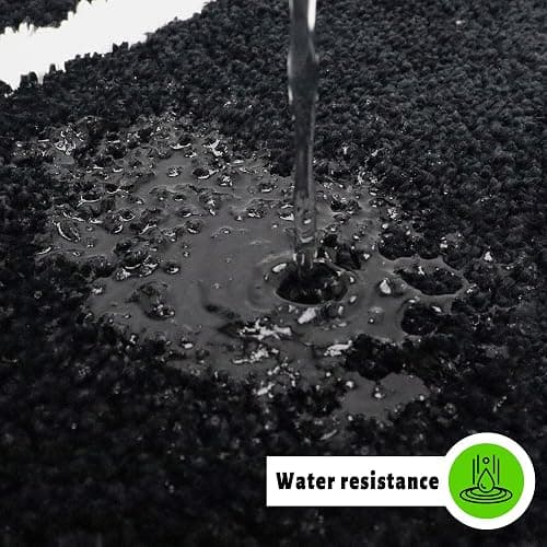 Ezuwail 8 Ball Rug, 24 inch Large Black Round Rug for Home Decor, Stussy Cool Eight Ball Rug for Bedroom Living Room, Housewarming Gift, Black thumbnail 4