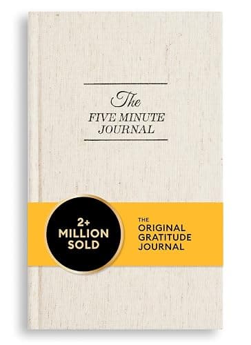 Intelligent Change The Five Minute Journal - Original Daily Gratitude Journal for Women & Men - Mindfulness, Happiness & Daily Reflection - Undated Planner - Affirmation Journal - Gifts for Women - Image 1