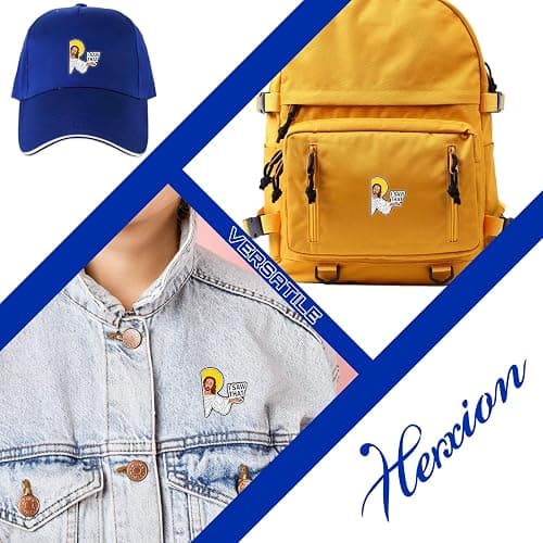 Herxion Enamel Pins, Cute Pins for Backpacks, Hat Pins, Novelty Brooch Pins, Backpack Pins, Lapel Pins for Men, Women, Girls, Boys. For Lanyard, Bags, Hats, Caps, Clothing thumbnail 5