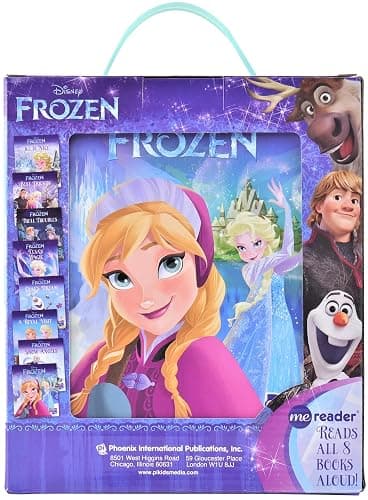 Disney Frozen Elsa, Anna, Olaf, and More! - Me Reader Electronic Reader and 8-Sound Book Library – Great Alternative to Toys for Christmas - PI Kids thumbnail 2
