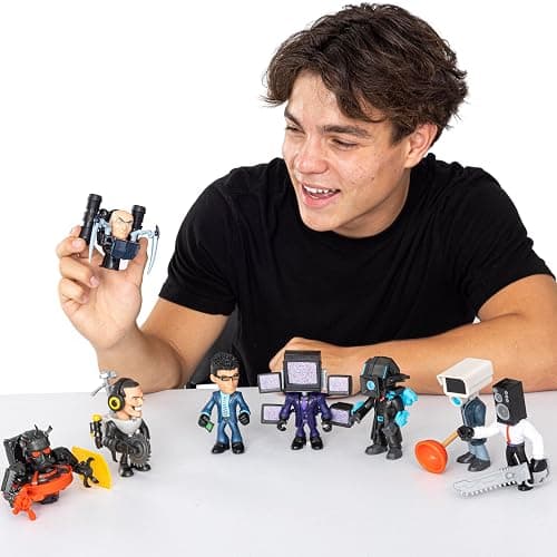 SKIBIDI Toilet Mystery Figure Collector Series 2, Collectible Figures, YouTube Animation Sensation, Officially Licensed Toilet Merch thumbnail 2