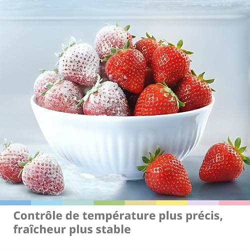 Comfee RCS536LS01EU(E) Réfrigérateur Combiné No Frost De 553 Litres, 347 L Pour Le Réfrigérateur + 206 L Pour Le Congélateur, Double Porte, Sans Givre, Efficace, Spacieux Pour La Famille, Blanc thumbnail 9