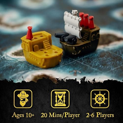 Plunder - Family Board Games - Board Games for Adults and Kids - Strategy Board Games - Fun Family Game Night - Ages 10 and Up - 2 to 6 Players thumbnail 2