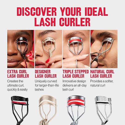 Revlon Natural Curl Lash Curler, Gives a Natural Eyelash Lift, with Finger Grips for a Non Slip Grip, Easy to Use, 1 Count thumbnail 11
