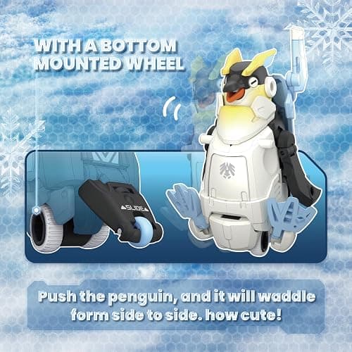 BEASTBOX BB-68 Jetstream Deformation Toys Action Figure, Converting Toys in Mecha and Cube, Perfect Birthday Party Gift for Teens and Adults, Based on Penguin. thumbnail 6