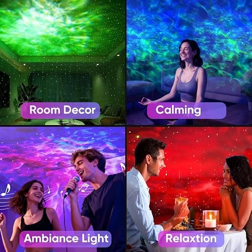 Star Projector Galaxy Night Light Projector,Astronaut Space Projector Starry Nebula Ceiling LED Lamp Light Projector Show for Party Bedroom Gaming Room Decor Aesthetic,Girls Boys Christmas Gift (Pink) thumbnail 2