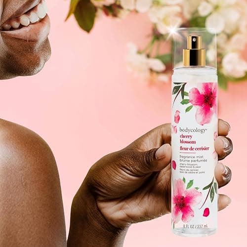 Bodycology Long-Lasting Fragrance Body Mist, Cherry Blossom, 8 fl oz thumbnail 4