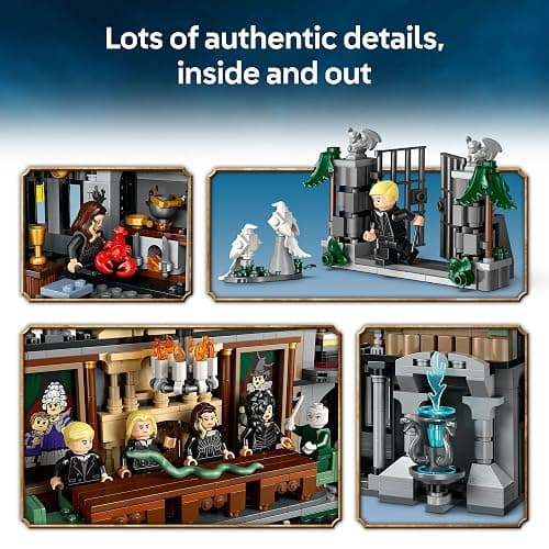 LEGO Harry Potter Malfoy Manor Building Toy - Harry Potter Toy for Boys & Girls, Ages 10+ - Collectible Kids Toy for Fans - Includes 9 Minifigures - 76453 thumbnail 3