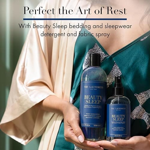 The Laundress Beauty Sleep Fabric Spray, Wrinkle Release Spray, Pillow Spray, Fabric Refresher, Upholstery and Linen Spray, Tranquil Comforting Inspired Scent, 8 Fl Oz thumbnail 6
