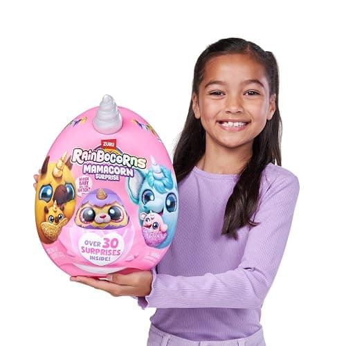 Rainbocorns Mamacorn Surprise by ZURU, Collectible Plush Toy for Girls 3+ thumbnail 7