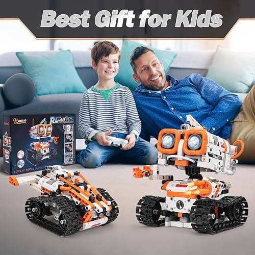 Kyanio STEM Robotics Kits for Kids Ages 8-12 8-14 Year Old, 3 in 1 Remote/APP Control & Programming Robot Building Set, Toy Coding Science Projects, Birthday Gift Ideas for 8 9 10 11 12+ Boys & Girls thumbnail 6