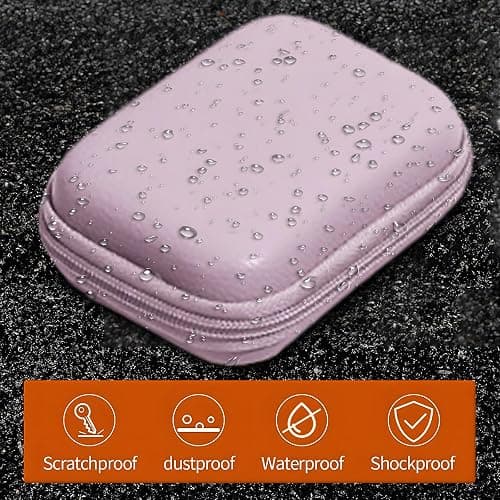 Étui compact pour appareil photo numérique - Compatible avec Camkory, Kodak PIXPRO FZ45, Lecran, VAHOIALD, Canon IXUS 285 HS, Umipyiza, YLSHGXFC, AOREGRE, Duluvulu, étui de protection pour (Purple) thumbnail 7
