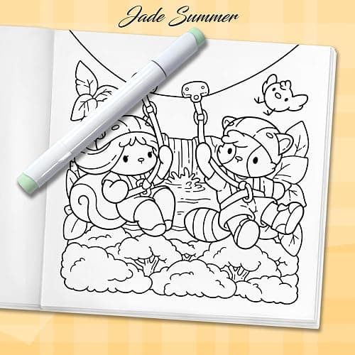 Cozy Hawaii: Cute Coloring Book for Adults and Teens with Charming Characters and Easy-to-Color Tropical Scenes for Relaxation thumbnail 7