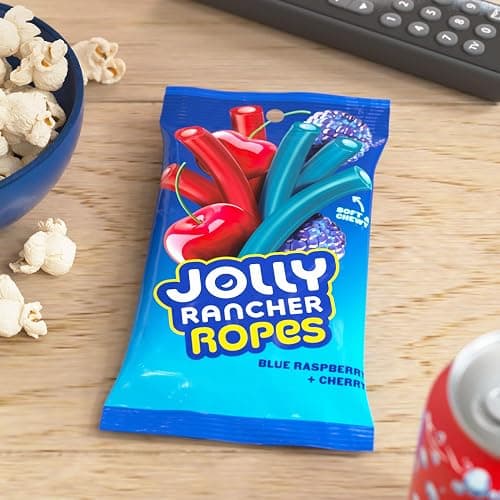 JOLLY RANCHER Ropes Blue Raspberry and Cherry Flavored Candy Bag, 6 oz (Pack of 2) thumbnail 8