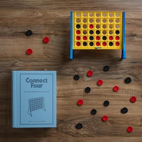 WS Game Company Connect Four Vintage Bookshelf Edition thumbnail 3