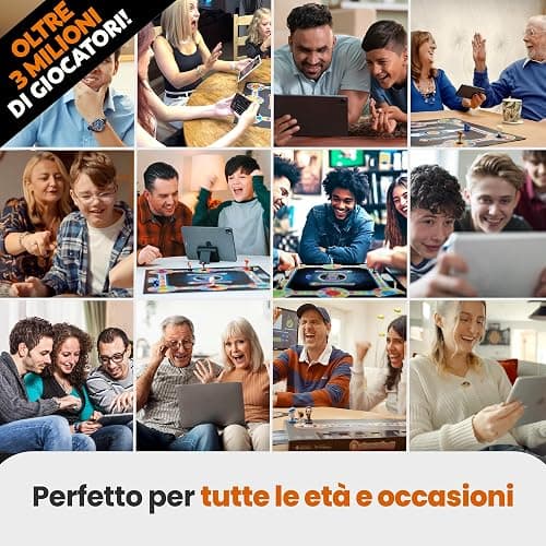 Outsmarted Ultimate Edition – 10 entusiasmanti categorie bonus | Bambini, ragazzi e adulti | Per le serate di gioco in famiglia e con gli amici | 2–24 giocatori | Età +8 | +10.000 domande thumbnail 9