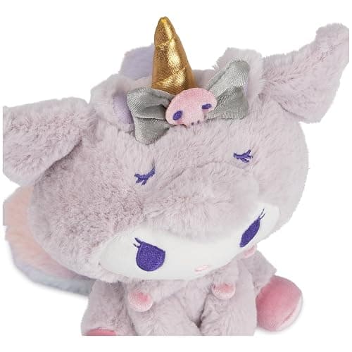 GUND Sanrio Kuromi Unicorn Plush Toy, Premium Stuffed Animal for Ages 1 and Up, Purple, 6” thumbnail 5