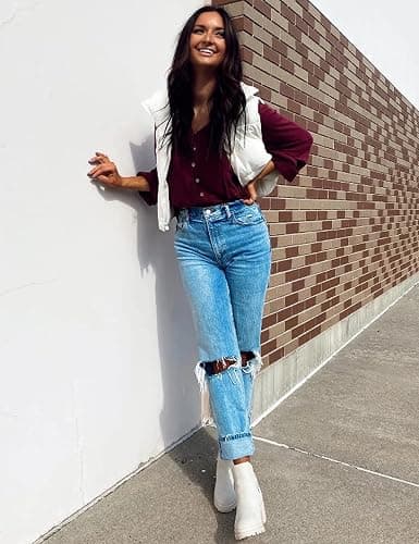 Cropped Puffer Vest thumbnail 5