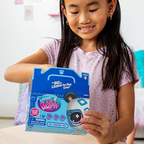 Littlest Pet Shop - Pet Surprise Three Pack - Series 2 - LPS Gen 7, Authentic Mystery Figures, Surprise Collectible Kidult Toy, Girls, Boys, Kids, Tweens Ages 4+ thumbnail 8