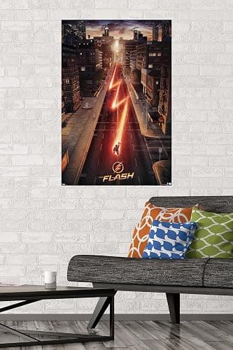 Trends International DC Comics TV - The Flash - Street One Sheet Wall Poster, 22.375" x 34", Premium Unframed Version thumbnail 3