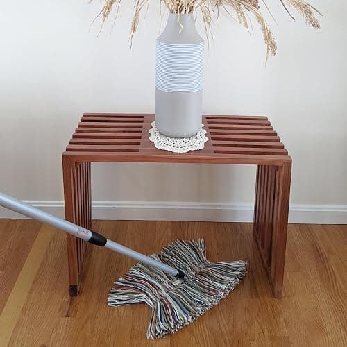 Sladust All Wool Dust Mop with Telescoping Handle and Hand Duster Made in The USA thumbnail 2