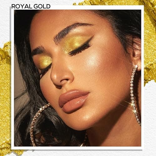 MAKI YIKA Glitter Gold Creme Eyeshadow Single Shimmer Cream Eye Shadow palette thumbnail 2