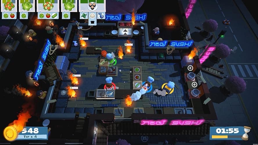Overcooked! + Overcooked! 2 (Nintendo Switch) thumbnail 2