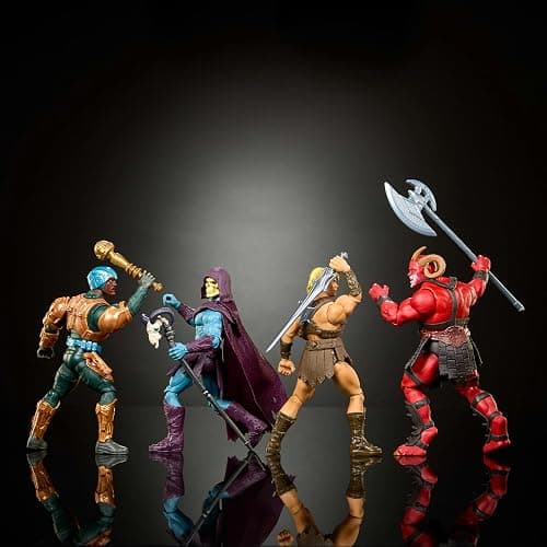 ​Masters of the Universe Action Figure Toy 4 Pack, 5.5 Inch 2026 Movie Accurate with 1 Exclusive, 14 Posable Joints (Amazon Exclusive) thumbnail 5
