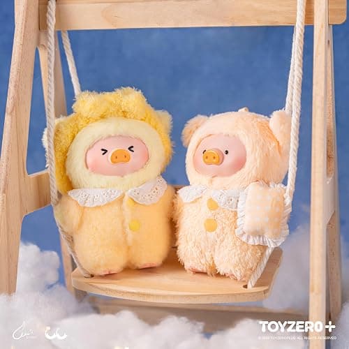 Lulu The Piggy Blind Box - LuLu's Dreaming Wonderland Series Plush Keychain Blind Boxes Figures Cute Stuffed Animals Kawai Mystery Box Toys Home Decorations Holiday Birthday Gifts, Single Box thumbnail 5
