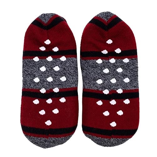 Ripple Junction Naruto Shippuden Women’s Slipper Sherpa Socks Akatsuki Clouds Non-Slip Grip Bottoms Anime Officially Licensed thumbnail 5